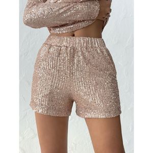 Shorts scintillants à paillettes pour femmes Topshow - Product Image 3