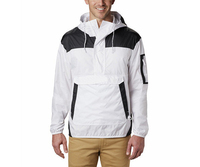 Logotipo personalizado y diseño chaqueta cuarto de cremallera pullover impermeable secado rápido chaqueta de inicio chaqueta cordón media cremallera pullover Win