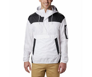 Logo personnalisé et conception veste quart de fermeture éclair pull imperméable à séchage rapide veste de démarrage cordon demi-fermeture éclair pull win - Product Image 5