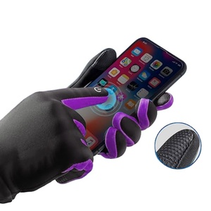 Customizable Full-Finger Cycling <b>Gloves</b> Breathable Spandex Copper Fiber Silicone Design Outdoor Sports Non-Slip Pressure <b>Gloves</b> - Product Image 2