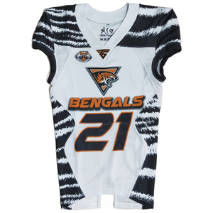Ensemble d'uniformes de football américain sur mesure, prix d'usine en gros, maillot grande taille en Spandex/Polyester, unisexe adulte - Product Image 3