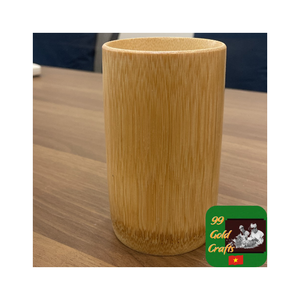 Taza de bebida de madera de bambú, taza de bambú reutilizable ecológica Natural, ligera, duradera y adecuada para restaurante doméstico - Product Image 1