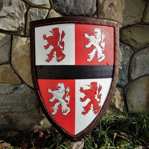 Escudo Medieval Arma Escudo de Batalla Escudo de Caballero por Calvin artesanía - Product Image 1