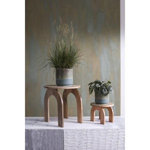 กระถางต้นไม้ไม้คุณภาพเยี่ยม ราคาสมเหตุสมผล พร้อมขาตั้งโลหะ สำหรับตกแต่งสวนและบ้าน - Product Image 4