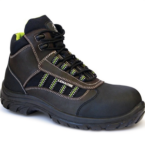 Botas de Seguridad Danube S3 SRC EN20345 Negras/Marrones con Forro Textil de Cuero, Talla 45, para Fitness y Seguridad - Product Image 2