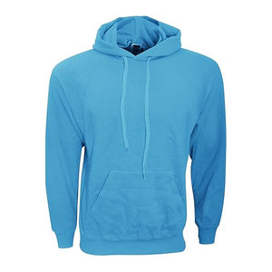 Sudadera con capucha para hombre bordada Batik pesada personalizada MOQ bajo Otoño Invierno pulóver ajuste regular de algodón liso Sudadera con capucha suelta en blanco - Product Image 2