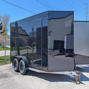 Remolque de Carga con Cabina Cerrada de Alta Resistencia, Tamaño 45m, Capacidad de Carga 45 Toneladas, Origen Ontario, Precios Económicos, Opciones 7x16 y 8x16 - Product Image 2