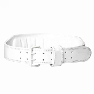 2024เข็มขัดออกกำลังกายยกน้ำหนักหนังวัววัวสำหรับเพาะกายออกกำลังกายยิมผลิตจากโรงงาน - Product Image 2