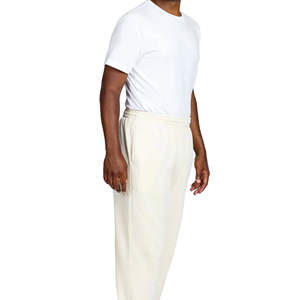 100% Cotton Vintage Heavy Weight Acid Washed Sweat Pants Winter Plain French Terry Custom Sweatpants - Product Image 3