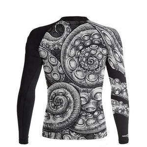 Rashguard imprimé sur mesure par sublimation Mma Bjj Rushguard - Product Image 6