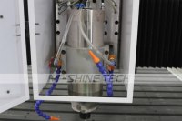 Machine de fraisage CNC robuste pour le travail du bois 1325, machine de fraisage d'aluminium avec rail HIWIN et réglage automatique des outils
