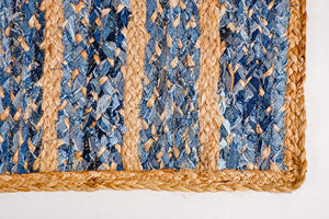 Set de table en tissu denim de jute tressé 40 x 60 cm, vaisselle écologique, tapis de table pour la salle à manger, vente en gros, export - Product Image 3