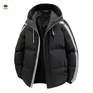 Blouson matelassé slim fit, blouson matelassé de style urbain, blouson matelassé streetwear, blouson matelassé moderne, blouson matelassé décontracté d'hiver - Product Image 1