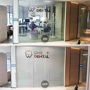 ฟิล์มอัจฉริยะติดกระจกเพื่อความเป็นส่วนตัว,ฟิล์มหรี่ไฟได้แบบพาร์ติชันติดผนังสามารถสลับได้ - Product Image 3