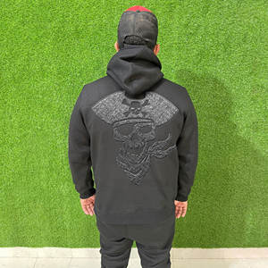 Conjunto Deportivo de Chándal para Hombre al por Mayor, Ropa Deportiva con Logotipo Personalizado, 100% Algodón, Pantalones Jogger y Chaqueta - Product Image 2