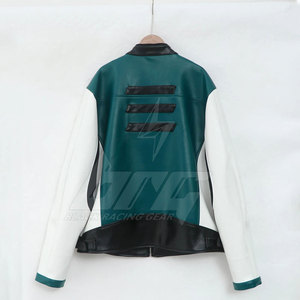 Chaqueta de Motocicleta de Cuero de Invierno, Diseño Personalizado, Alta Calidad, Impermeable, Resistente al Viento y al Fuego - Product Image 2