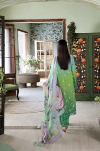 Salwar Kameez traje diseñador indio paquistaní Chudidar césped traje Punjabi vestido Material fiesta desgaste boda mujeres señoras desgaste - Product Image 5