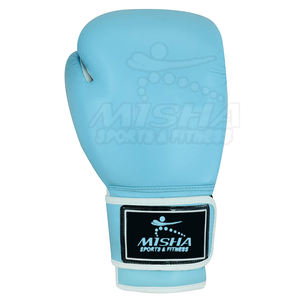 Gants de boxe en cuir PU de haute qualité Conception personnalisable pour votre propre entraînement de combat en stock Équipement d'arts martiaux - Product Image 4