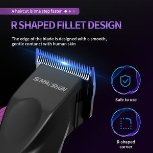 Cortadora de Pelo Profesional con Cuchillas de Acero Inoxidable de Alta Velocidad, Motor Vectorial Avanzado, Pantalla LCD, Ajustable, para Hotel - Product Image 5