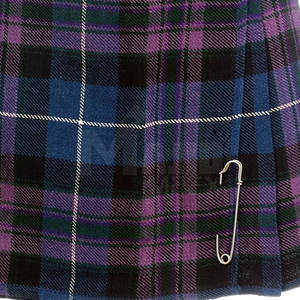 Kilt à tartan de haute qualité avec logo personnalisé à vendre kilt traditionnel à tartan des hautes terres - Product Image 5