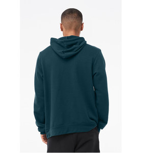 Bella + Canvas Sweat à capuche unisexe brodé de perles avec poche kangourou Personnalisable Coton Polyester Mélange Automne - Product Image 4