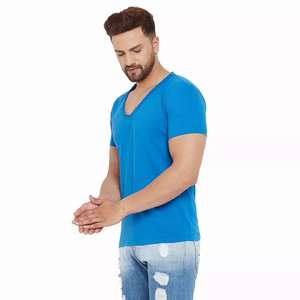 Camisetas Personalizadas de Alta Calidad para Hombre, 100% Algodón, Estilo Urbano, con Impresión de Logotipo Personalizado, Secado Rápido, Anti-Pilling - Product Image 4