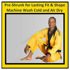 ชุดกิโมโน JJ Gi สีดำสำหรับฝึกคาราเต้ผ้าฝ้าย100% น้ำหนักเบาออกแบบได้ตามต้องการ - Product Image 2