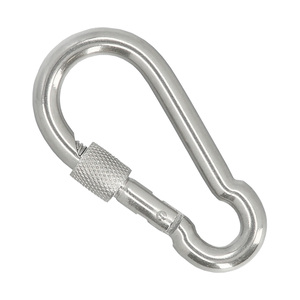 Moschettone in Acciaio Inossidabile per Vigili del Fuoco con Meccanismo di Bloccaggio 60x6 per Uso Domestico - Product Image 1