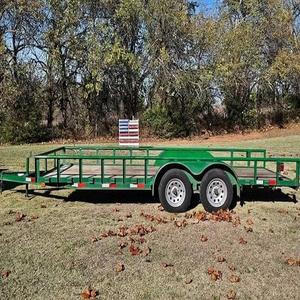 Remolque agrícola Remolque de tractor de volteo hidráulico de 2 ruedas remolque detrás de tractores remolques agrícolas - Product Image 2