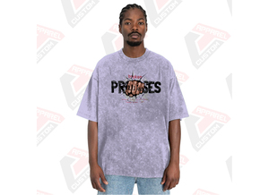 เสื้อยืดผ้ายีนส์ผ้าบาติกสำหรับผู้ชายผ้าเดนิมผ้าฝ้าย100% ผ้าเช็ดทำความสะอาดได้เป็นมิตรกับสิ่งแวดล้อมมีสไตล์ - Product Image 2