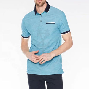 เสื้อเชิ้ตผู้ชายคุณภาพสูง OEM รับทำโลโก้ ผ้าฝ้าย/ใยไผ่ ระบายอากาศได้ดี สไตล์สตรีทแวร์ล่าสุด ผ้าถัก ไซส์ใหญ่ ดีไซน์เรียบง่าย - Product Image 2