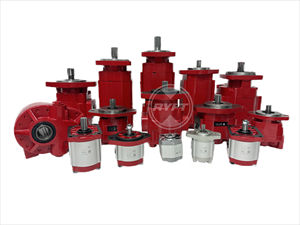 Bomba hidráulica de hierro fundido de alta eficiencia RYAN 4PF (desplazamiento de 66-199 CC/R) para maquinaria agrícola y de construcción - Product Image 5