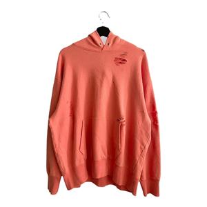 100% algodón de alta calidad hecho a medida sudaderas con capucha desgastadas para hombres de talla grande pulóver elegante Sudadera con capucha desgastada para hombres - Product Image 2