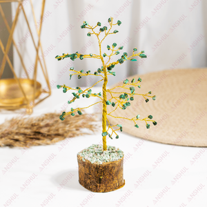 Premium Natural Healing 100 Chips Green Jade <b>Crystal</b> <b>Tree</b> At Wholesale Price Semi Precious <b>Trees</b> For Positiveness Decoration - Product Image 3