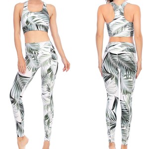 2025 personnalisé 2 pièces écologique Yoga vêtements à manches longues Sport haut court costume de gymnastique grande taille Yoga Gym porter ensembles - Product Image 1