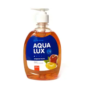 Hochwertige flüssige Handseife "Aqua Lux Peach" zuverlässiger Lieferant Haushalt Chemikalien zum Verkauf