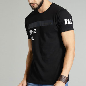 Camiseta de manga corta para hombre con clima caliente hecha en Pakistán, camiseta de hombre de Color sólido de talla grande, fabricante de Pakistán - Product Image 5