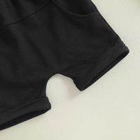 Conjunto de Ropa de Secado Rápido para Niños Pequeños, Personalizable, Ecológico, OEM ODM de Bangladesh, Algodón Transpirable de Alta Calidad para 4 Estaciones, Pantalones Cortos
