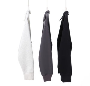 Nuevos Estilos al por Mayor, Sudaderas con Capucha Personalizadas de 350 Gsm, 100% Algodón, Felpa, Talla Grande, con Cremallera, Lisas, Teñidas, Bordadas, para Invierno - Product Image 4