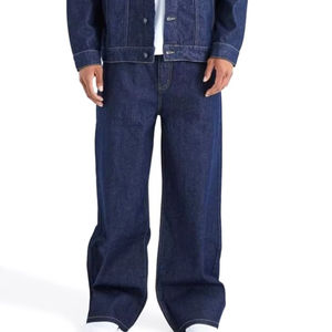 Ensemble de jeans décontractés respirants sur mesure pour hommes, veste en jean vintage de haute qualité, pantalon, tenue de jogging - Product Image 4