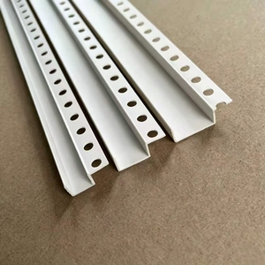Profilés d'angle en vinyle pour murs secs, profilés d'angle extérieurs en forme de U pour plaques de plâtre, pour la construction et la décoration - Product Image 3