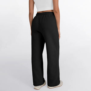 Women's <b>Pants</b> & Trousers <b>Wide</b> <b>Leg</b> Sweatpants High Waisted Baggy <b>Lounge</b> <b>Pants</b> Drawstring Athletic Flared Joggers With Pockets - Product Image 4