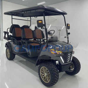 Nuevo Diseño de Carro de Golf Eléctrico de 3-4 Plazas, Batería de 24V, Vehículo Turístico, Frenos de Disco Delanteros, Caddie Trasero, Alcance de 30-50 km/h - Product Image 2
