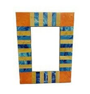 Marco de Fotos Creativo de Resina Colorida y Madera Mixta de Estilo Simple, en Oferta, para Decoración de Paredes - Product Image 4