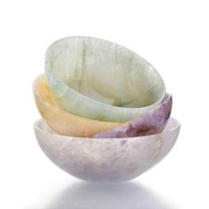 Bol élégant en résine avec un design multicolore intégré adapté à une œuvre d'art décorative et à un présentoir de cuisine élégant - Product Image 2
