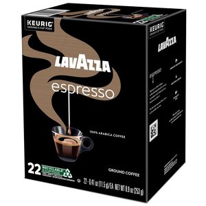 Lavazza Espresso, Cápsulas Individuales Keurig K-Cup, Café Tostado Medio, Caja de 88 Unidades - Product Image 3