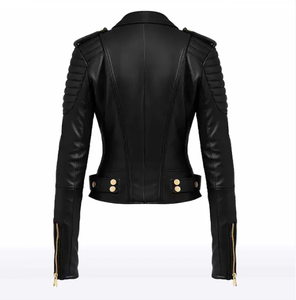 แจ็คเก็ตหนังผู้ชาย, เสื้อแจ็คเก็ตหนังกันลมกันลมเสื้อแจ็คเก็ตหนังแฟชั่นใหม่2026 - Product Image 2