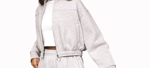 Dernières femmes Lexiure French Terry Lettre Impression Survêtement 2 pièces Jogger Set Respirant Hiver Survêtement Technique Lavée - Product Image 4