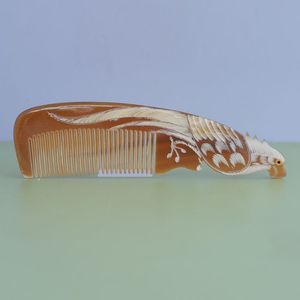 Peigne en corne de buffle intelligent pour peigne en corne de cheveux couleur d'extension de cheveux pleine corne naturelle pour cheveux avec la meilleure qualité au Vietnam - Product Image 6