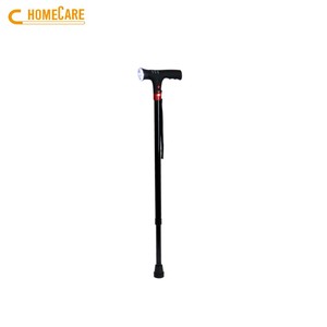 Bastón de Alarma con Mango en T Ajustable, Portátil, con Luz y Punta de Goma - Product Image 2
